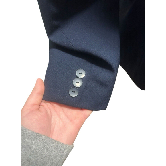 Vintage Pendleton Jacket Women's 14 Blazer Navy Blue - Picture 4 of 5